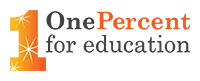 One Percent for Education Logo